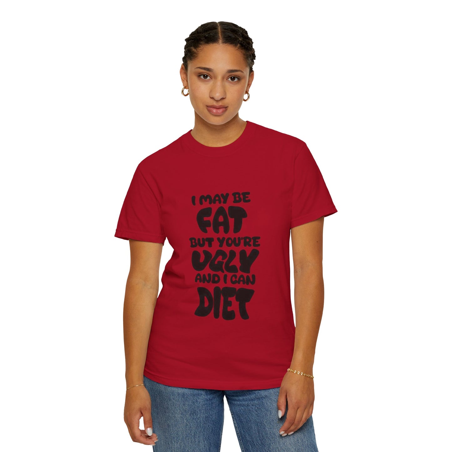 Funny Graphic T-Shirt – Bold Retro Quote Tee, Quirky Fashion