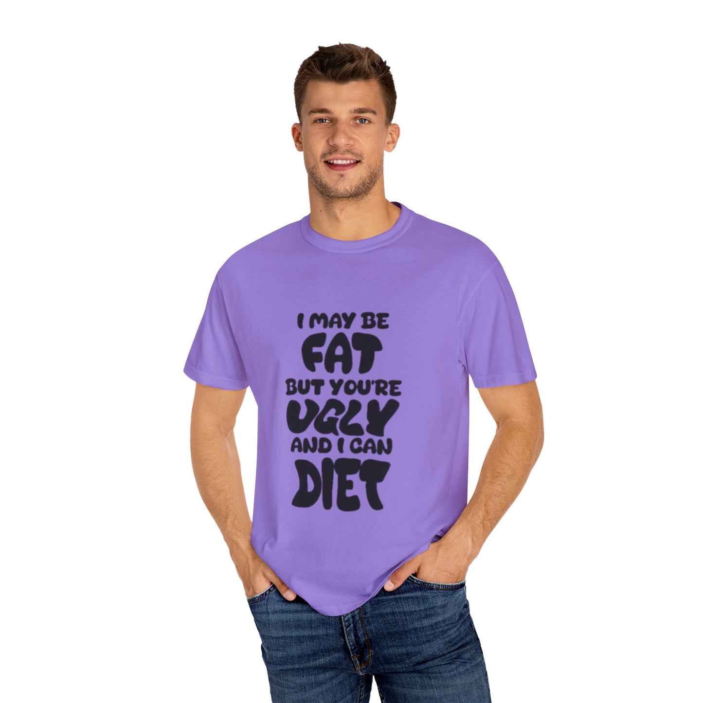 Funny Graphic T-Shirt – Bold Retro Quote Tee, Quirky Fashion