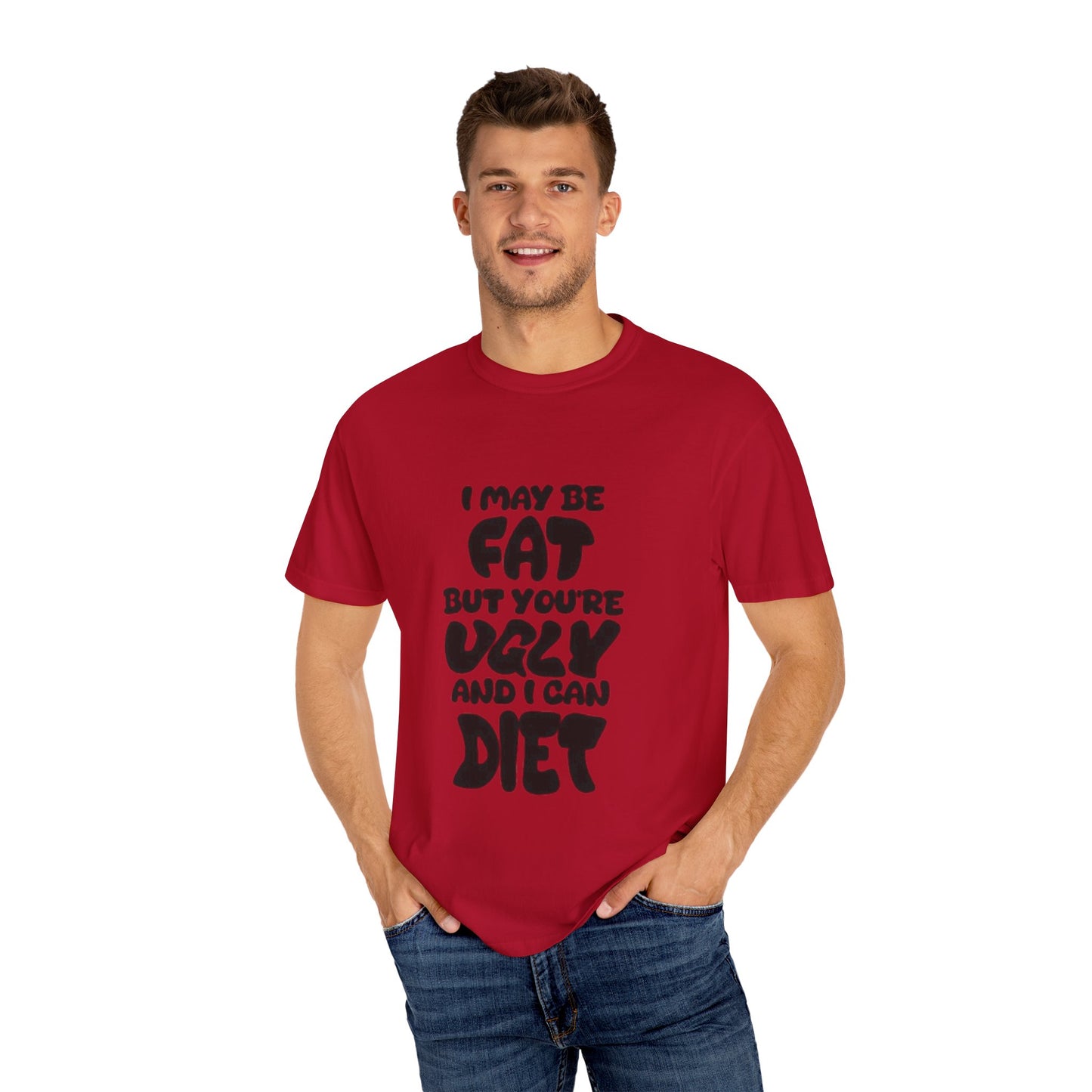Funny Graphic T-Shirt – Bold Retro Quote Tee, Quirky Fashion