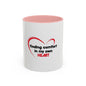 Finding Comfort in My Own Heart Mug, Inspirational Self Love Coffee Cup